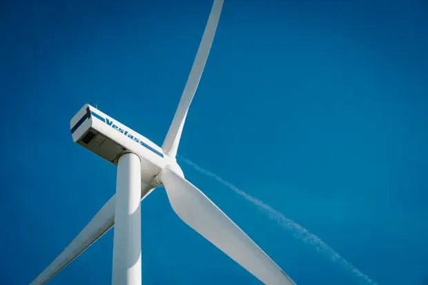 Eolienne du parc Le Grand Camp exploité par Boralex en France